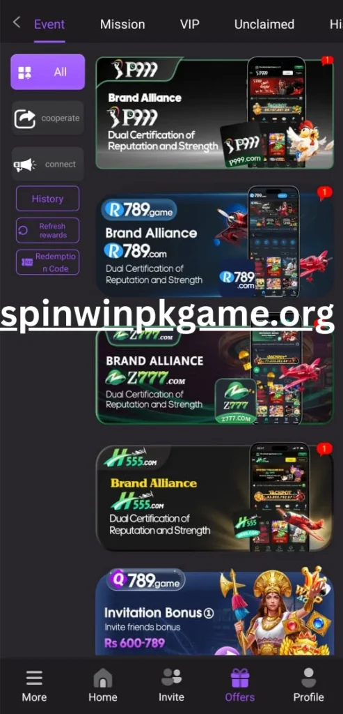 Q789 Bonuses and Promotions